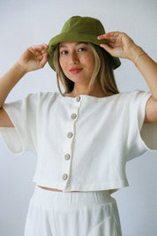 Pistachio Panel Hat