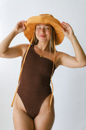 Metallic Chocolate Nancy One Piece
