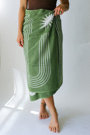 Olive Real Fun Bath Towel