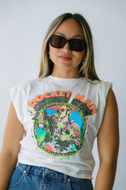 Elton John Rocket Man '72 Banded Tee