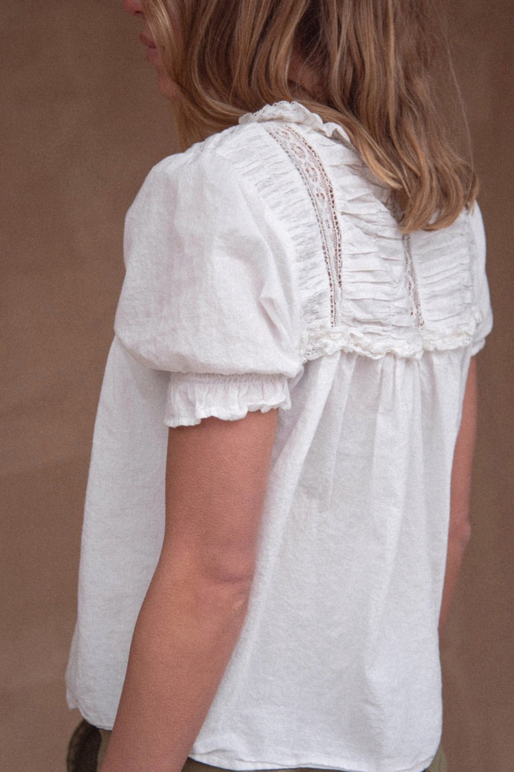 White Jane Blouse