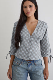 Grey Check Kadeka Shirt