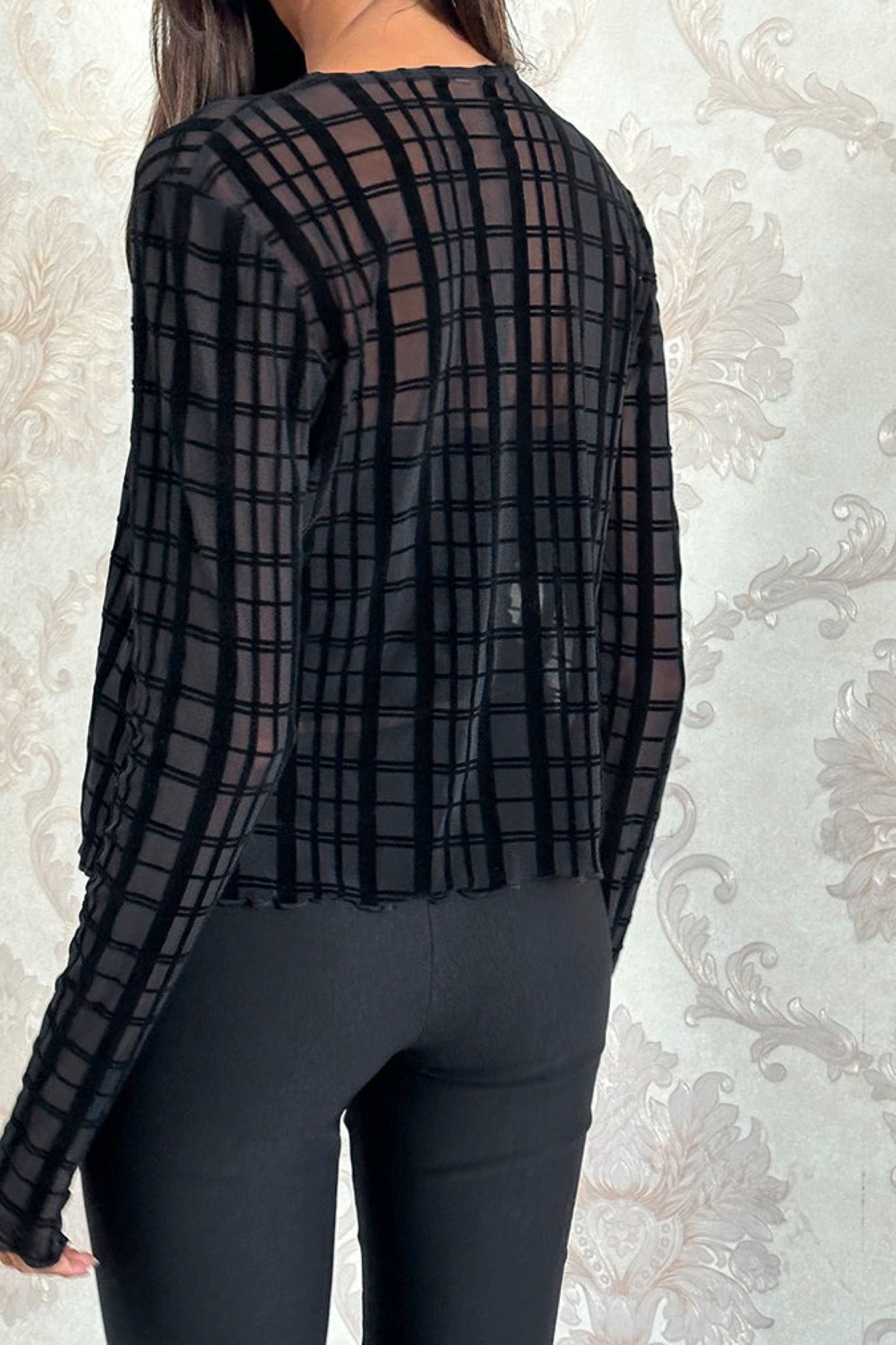 Black Flock Kahula Top