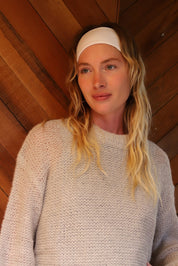 White Stretch Headband