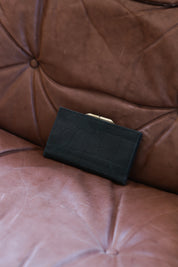 Green Embossed Leather Wallet