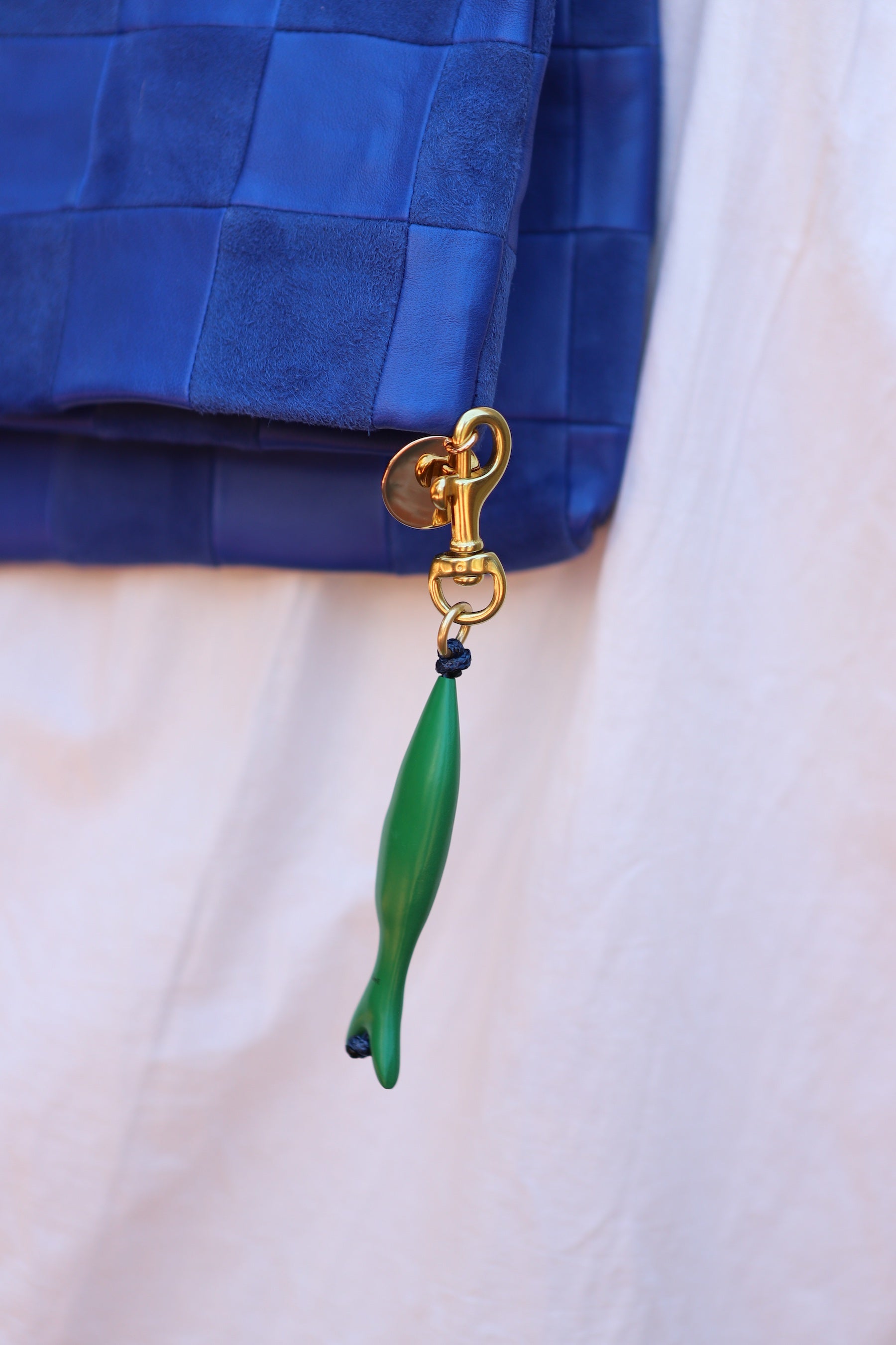 Emerald Sardine Keychain