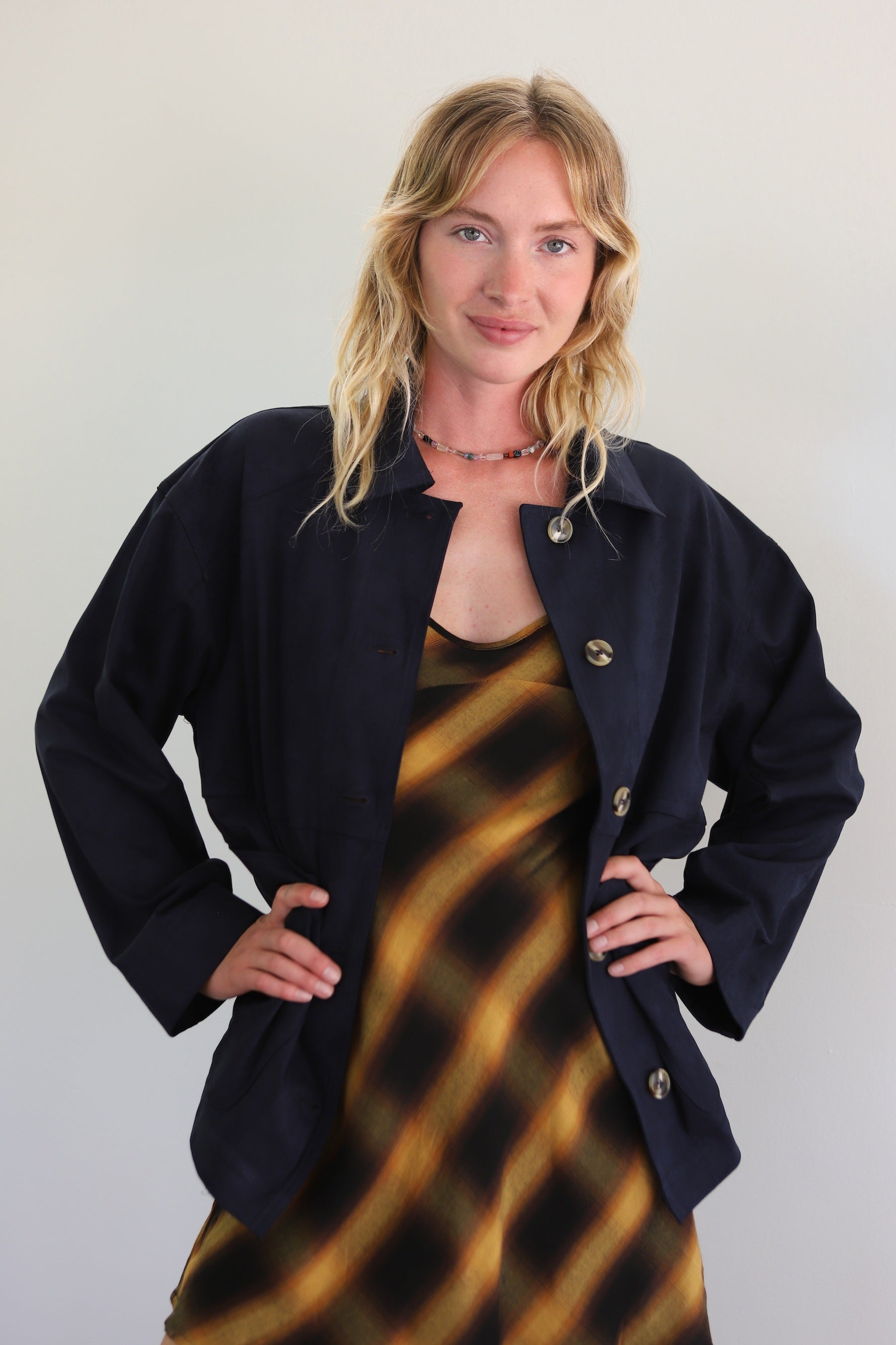 Navy Lonnie Jacket