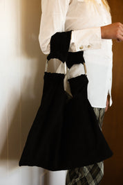 Black Bobbi Slouch Tote