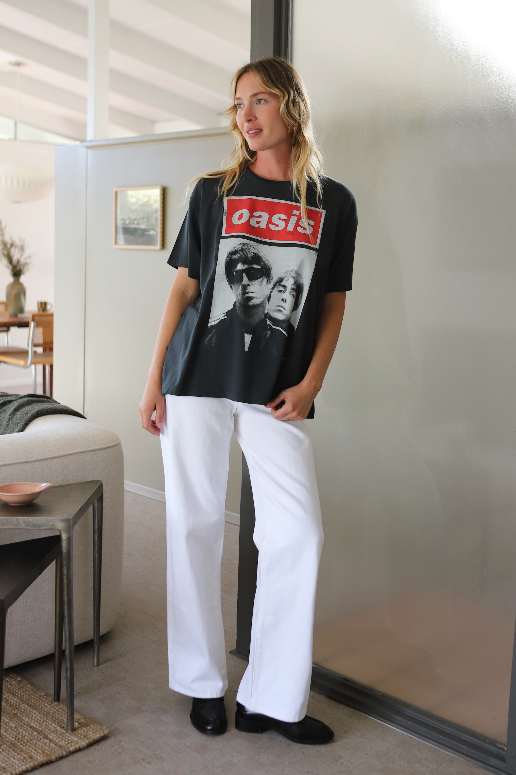 Oasis Liam & Noel Merch Tee