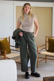 Oak Moss Loose Utility Pant