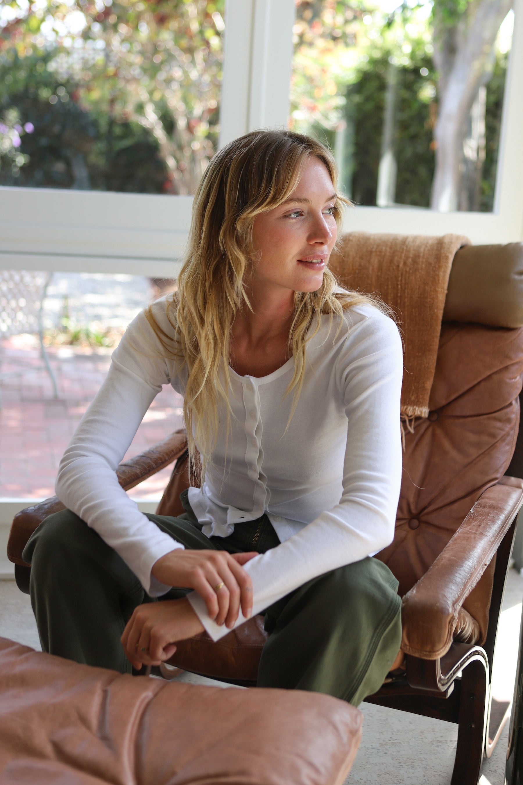 White Sophie Cardigan