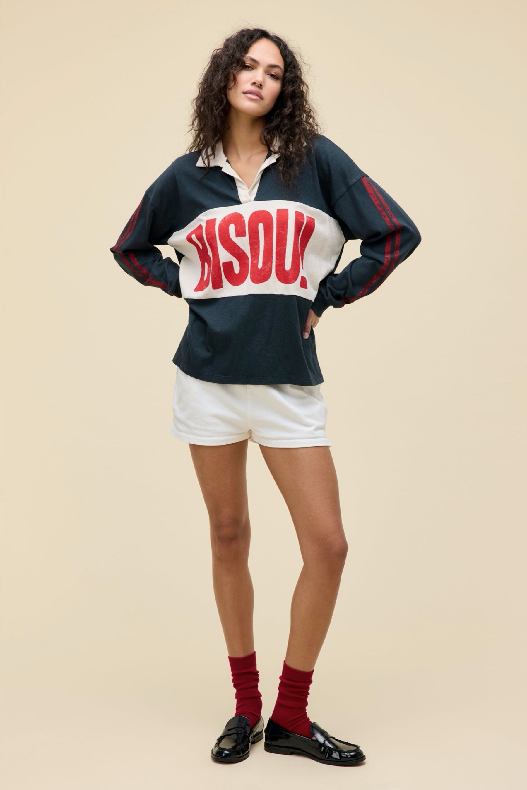 Bisou! Rugby Long Sleeve