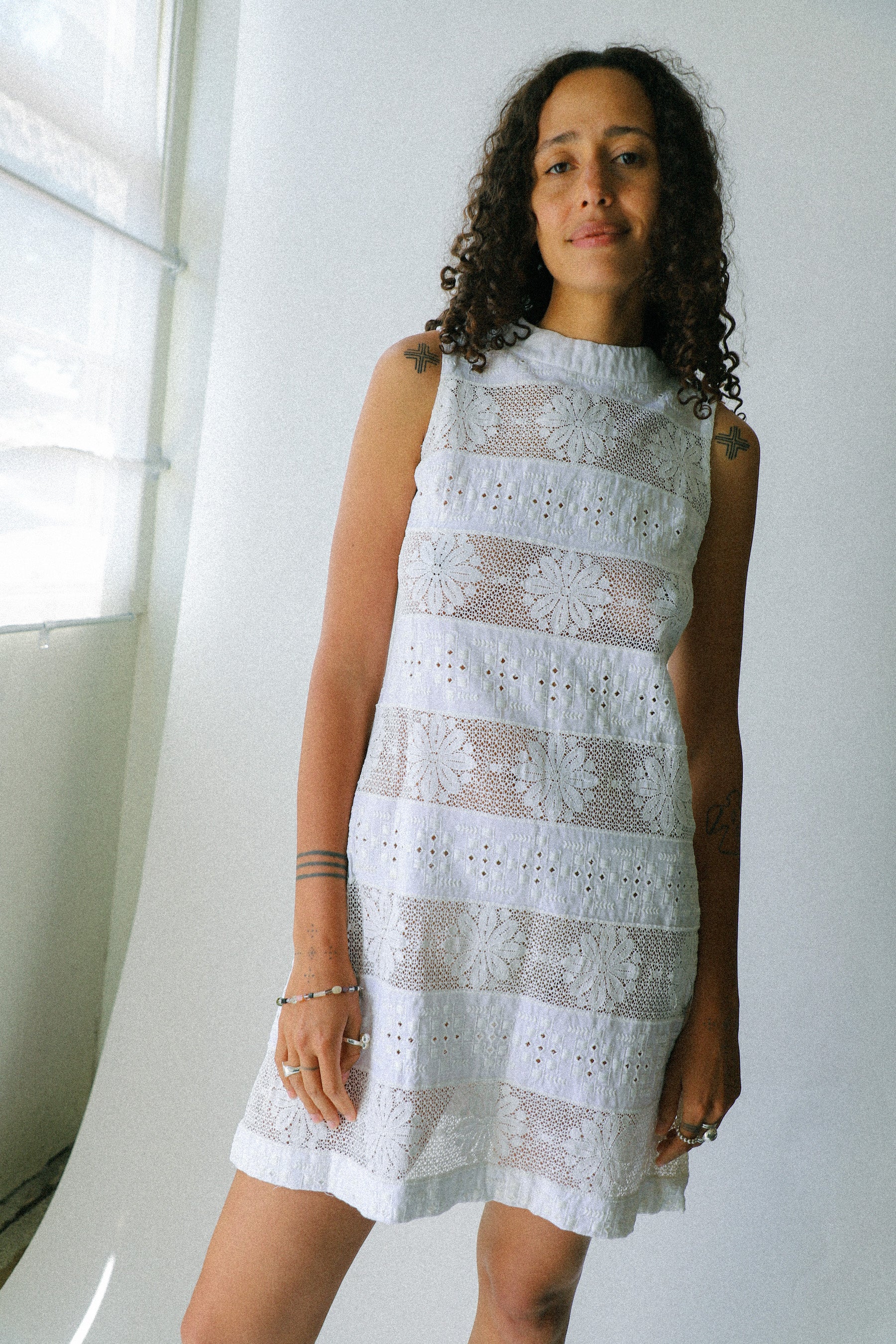 Handmade Eyelet Dress