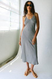 Capri Stripe Margaux Slip Dress