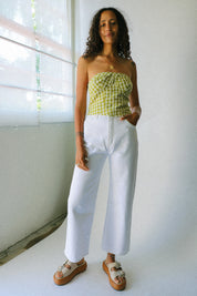 Vintage White Heidi Ankle