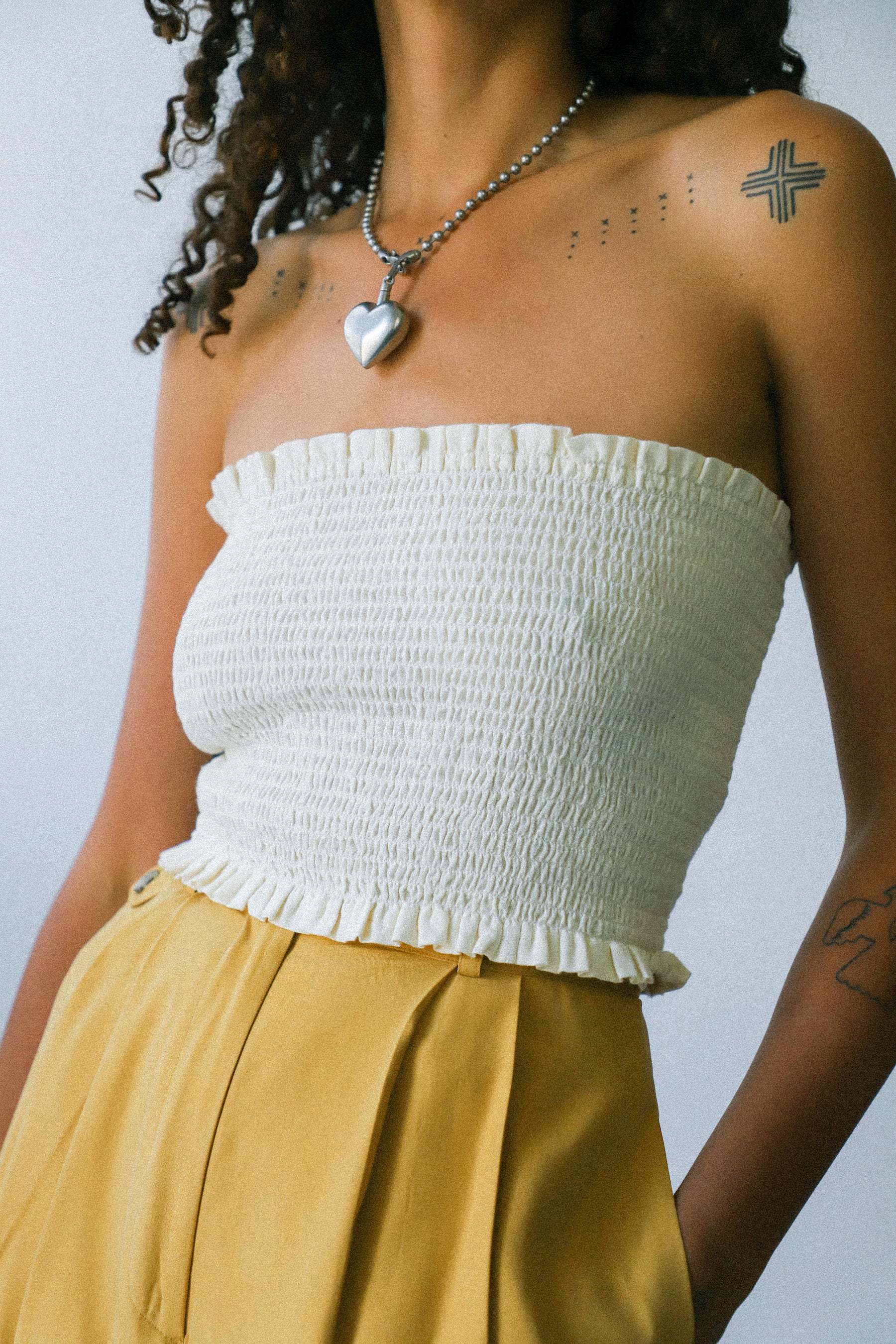 Cream Matilda Tube