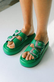 Green Pike Sandal