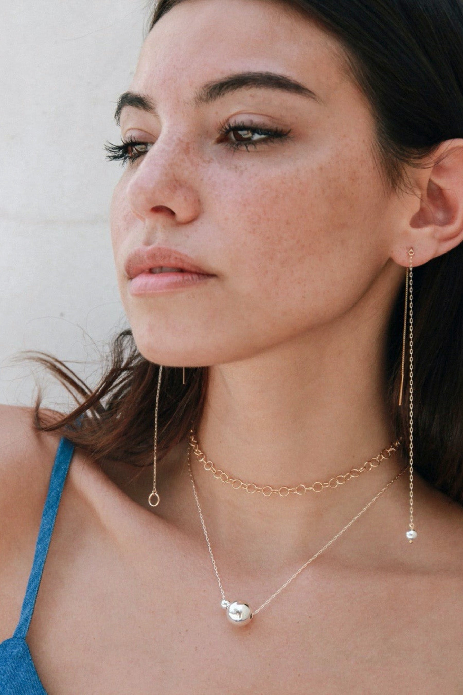 Two Tone Clarity Necklace