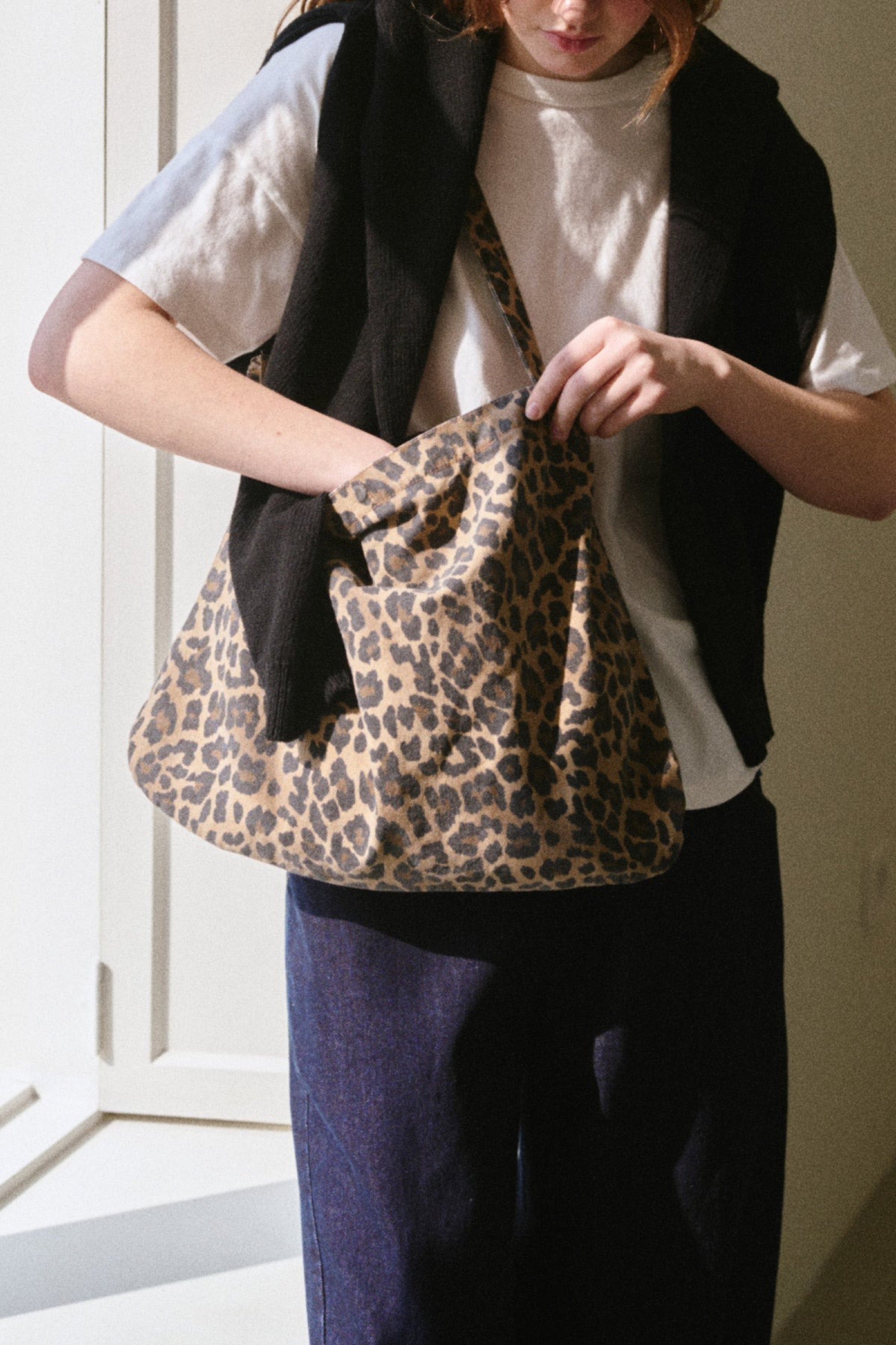 Leopard Happy Carry Bag
