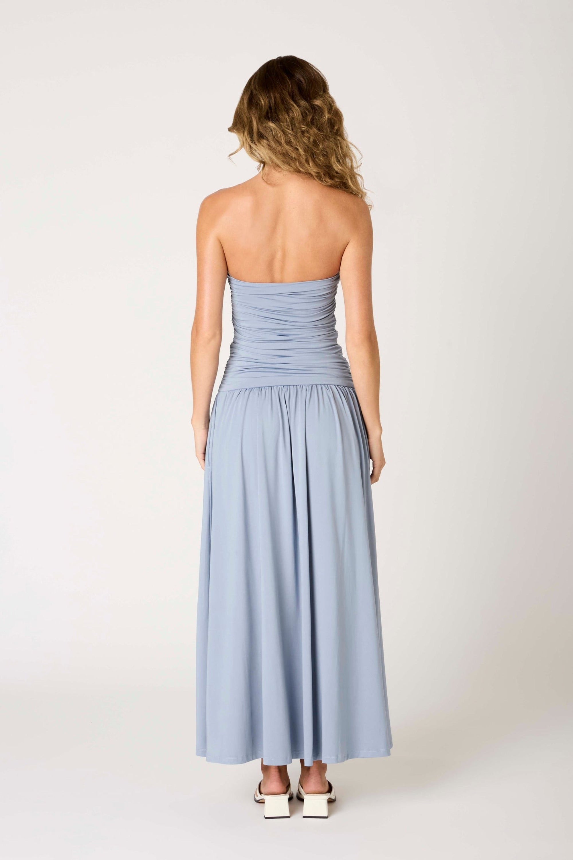 Slate Blue Santal Dress