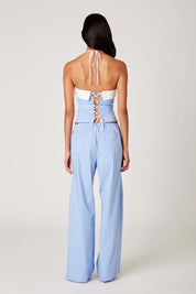 Chambray Lacey Pant