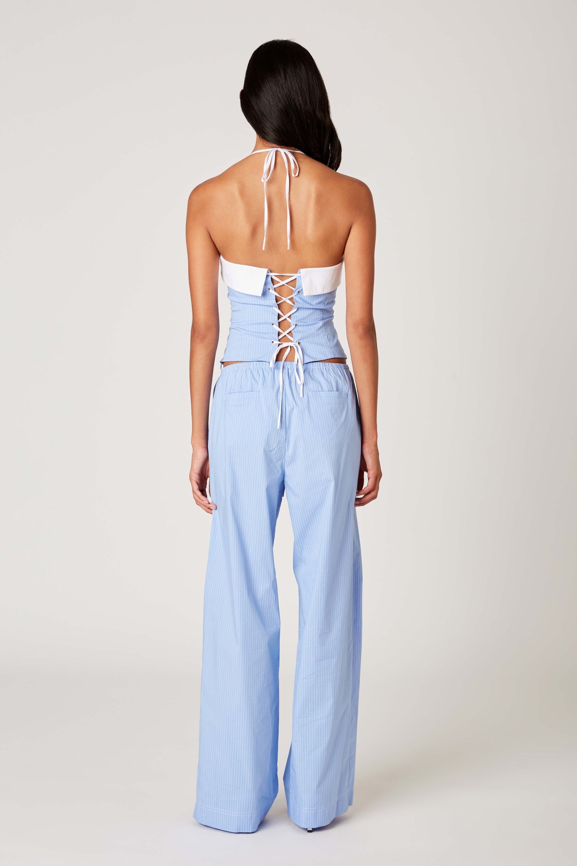 Chambray Lacey Pant
