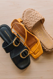 Black Orion Sandal