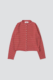 Red Stripe Elisa Cardigan
