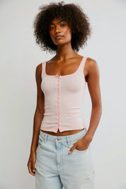 Blossom End Game Pointelle Tank