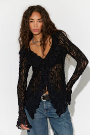 Black Laney Cardi
