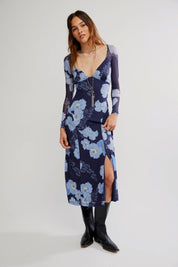 Sky Calla Midi Dress