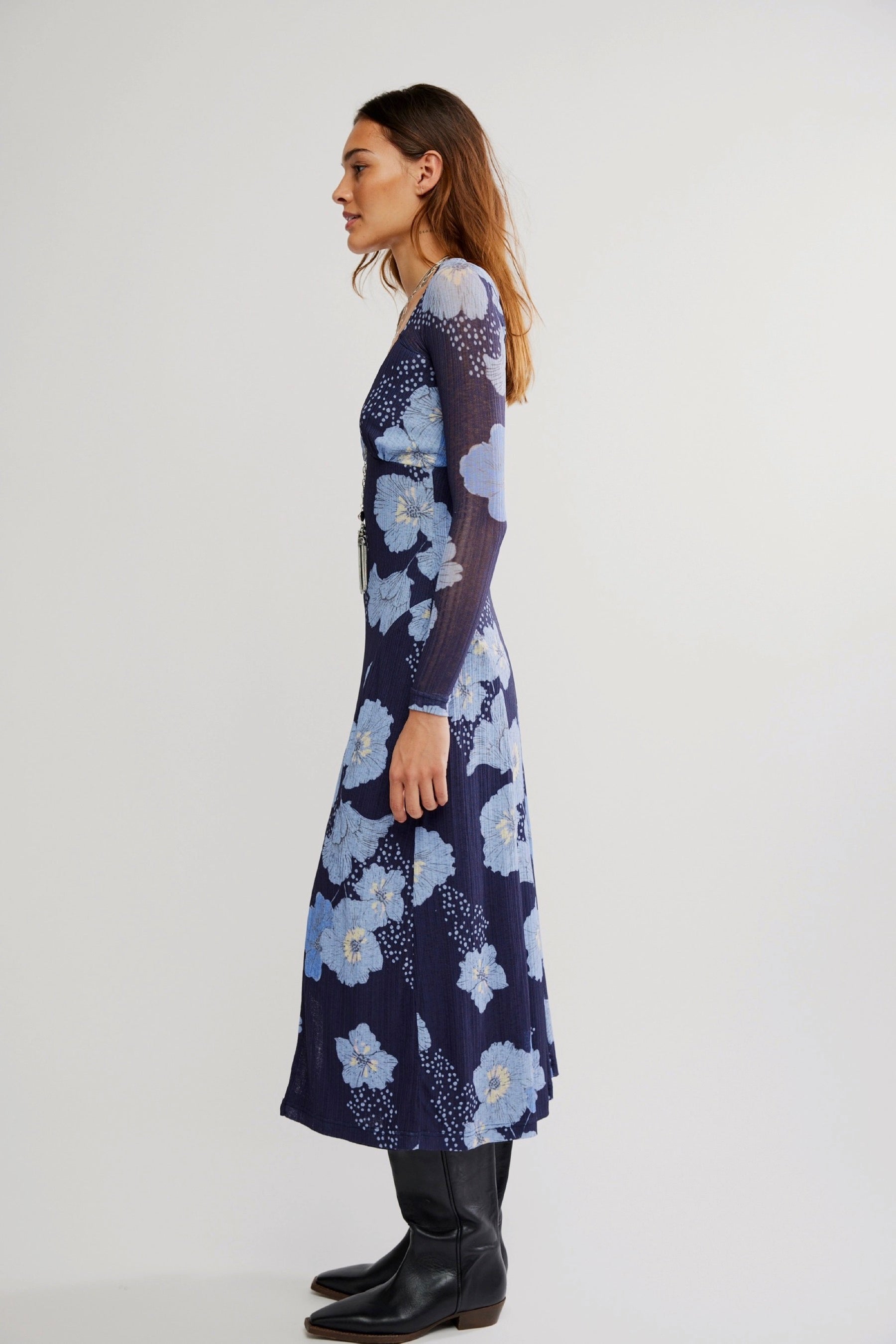 Sky Calla Midi Dress
