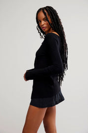 Black East Side Cardigan