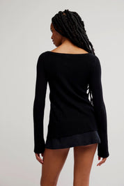 Black East Side Cardigan