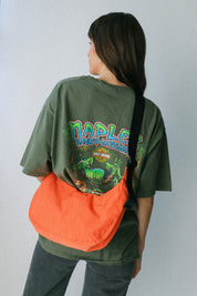 Nasturtium Medium Crescent Bag