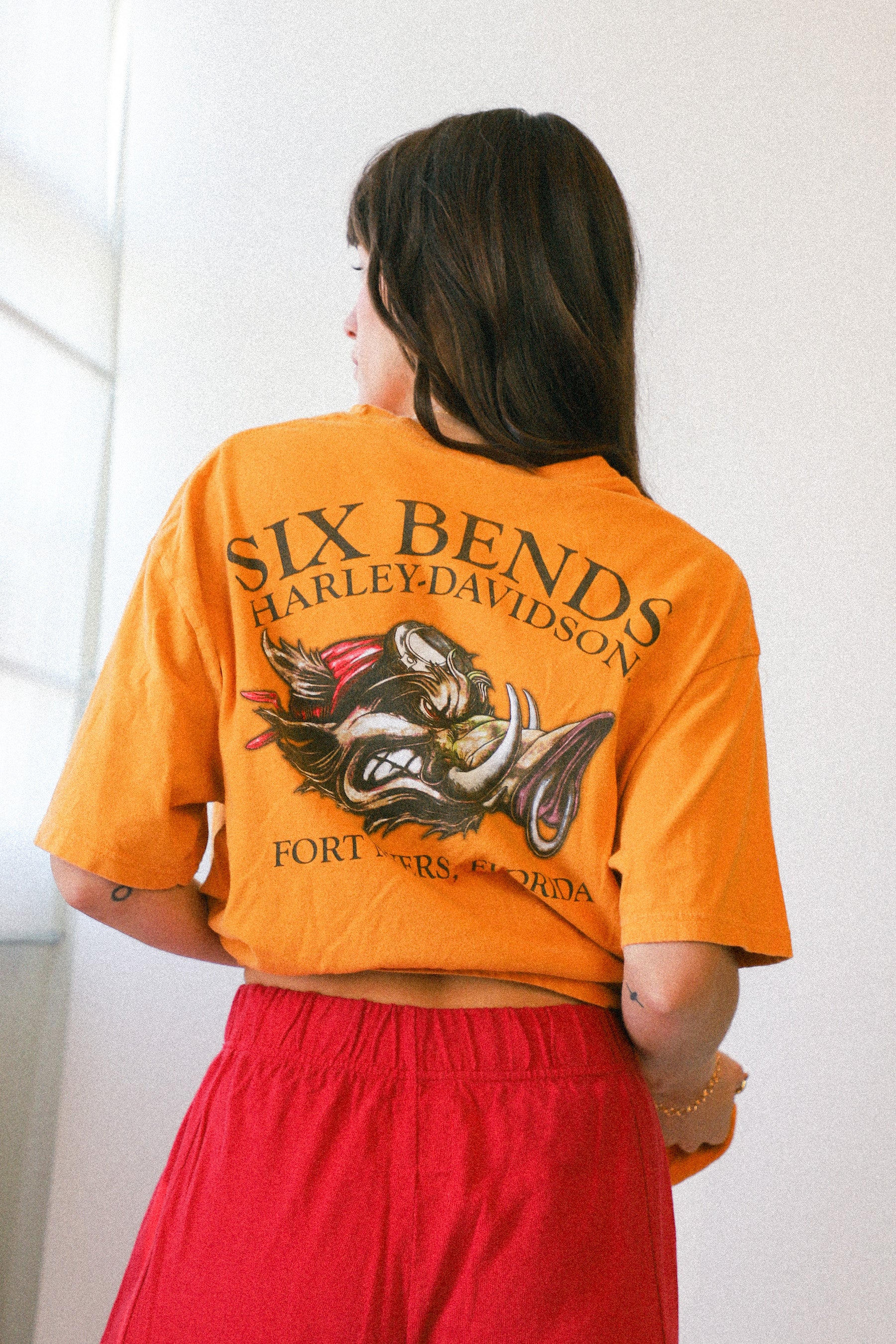 Six Bends Harley Davidson Tee