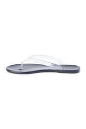 Clear Black Olsen Sandal