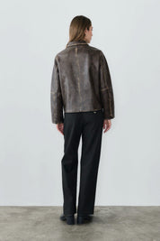 Washed Brown Murph Jacket