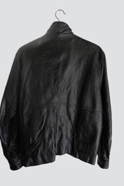 1980s Black Leather Jacket