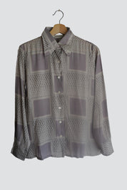 Grey Pancaldi Patterned Bouse