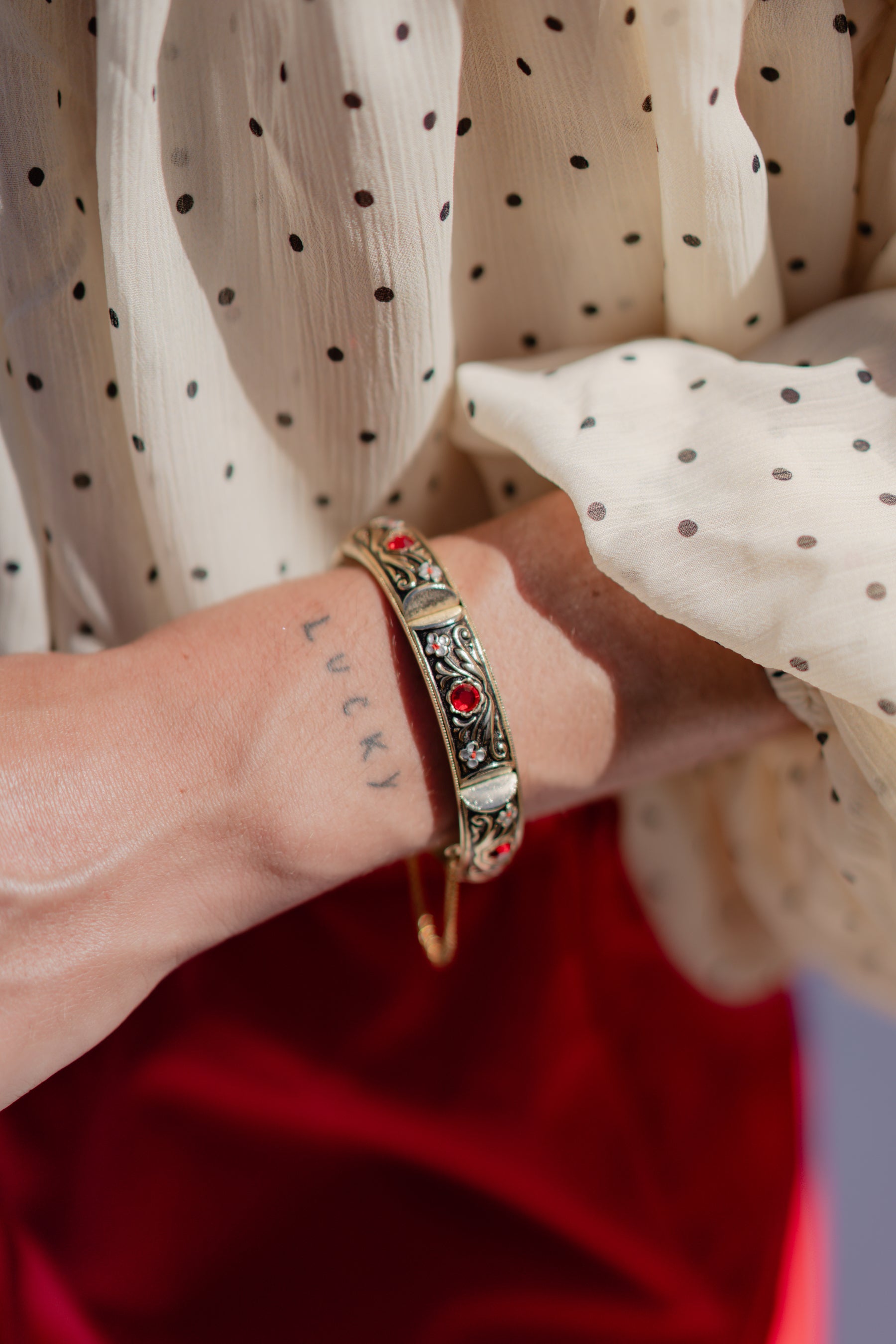 1950s Victorian Revival Bracelet