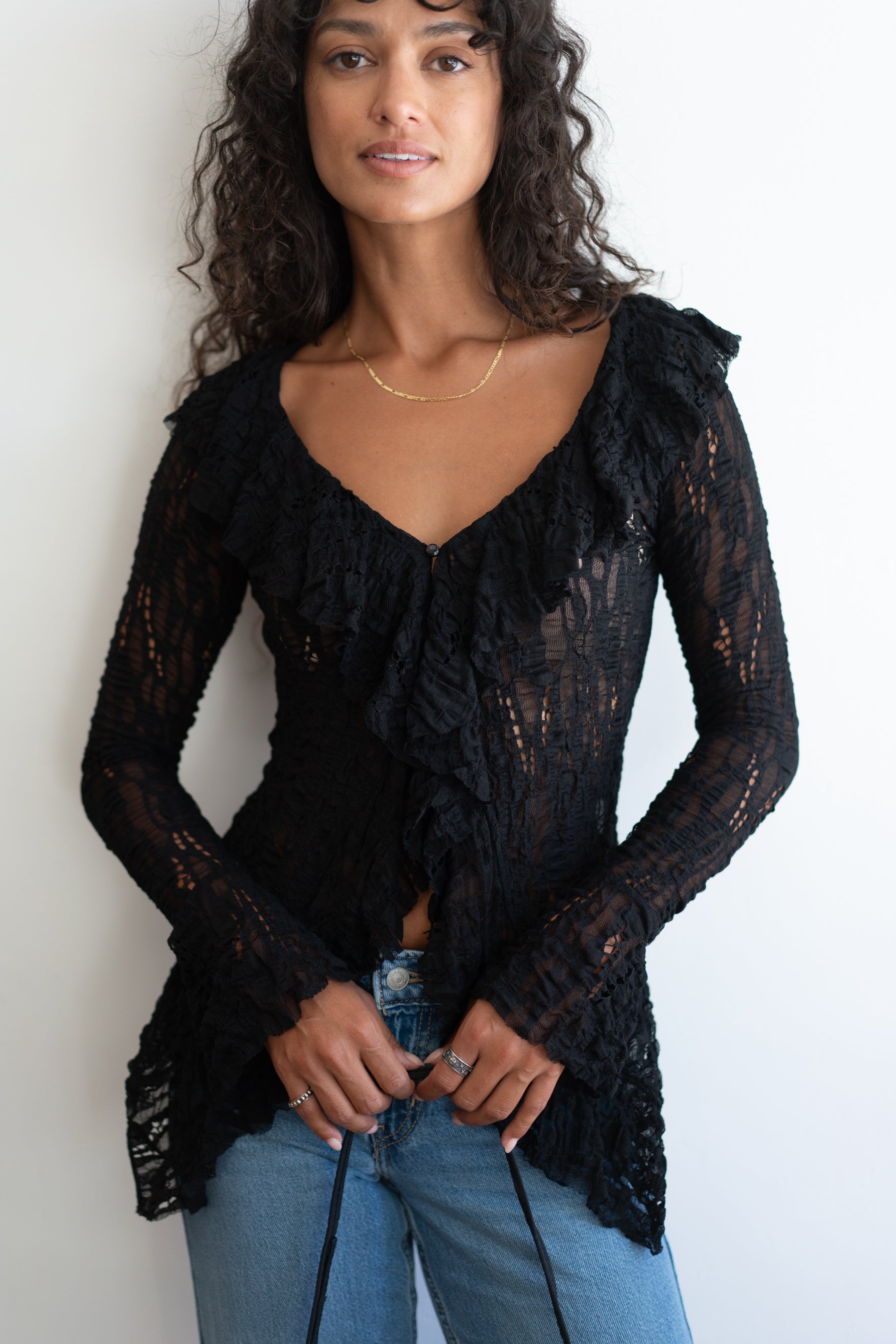 Black Laney Cardi