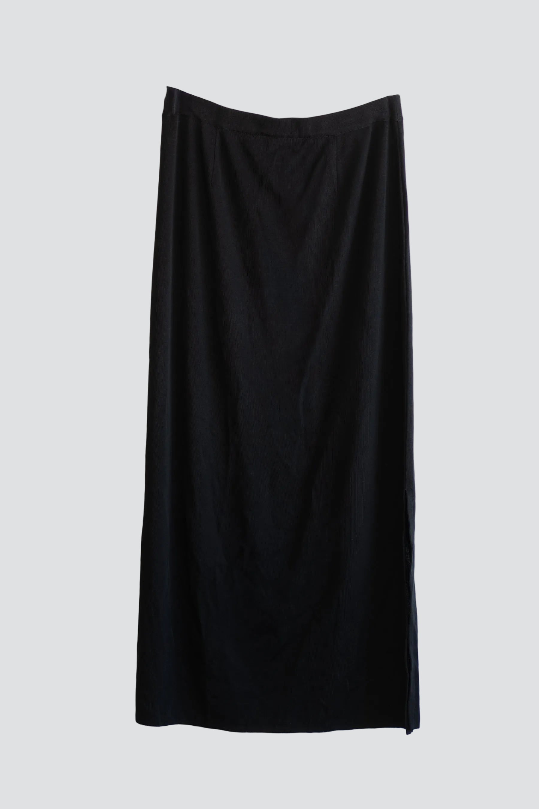 Black Escape Maxi Skirt