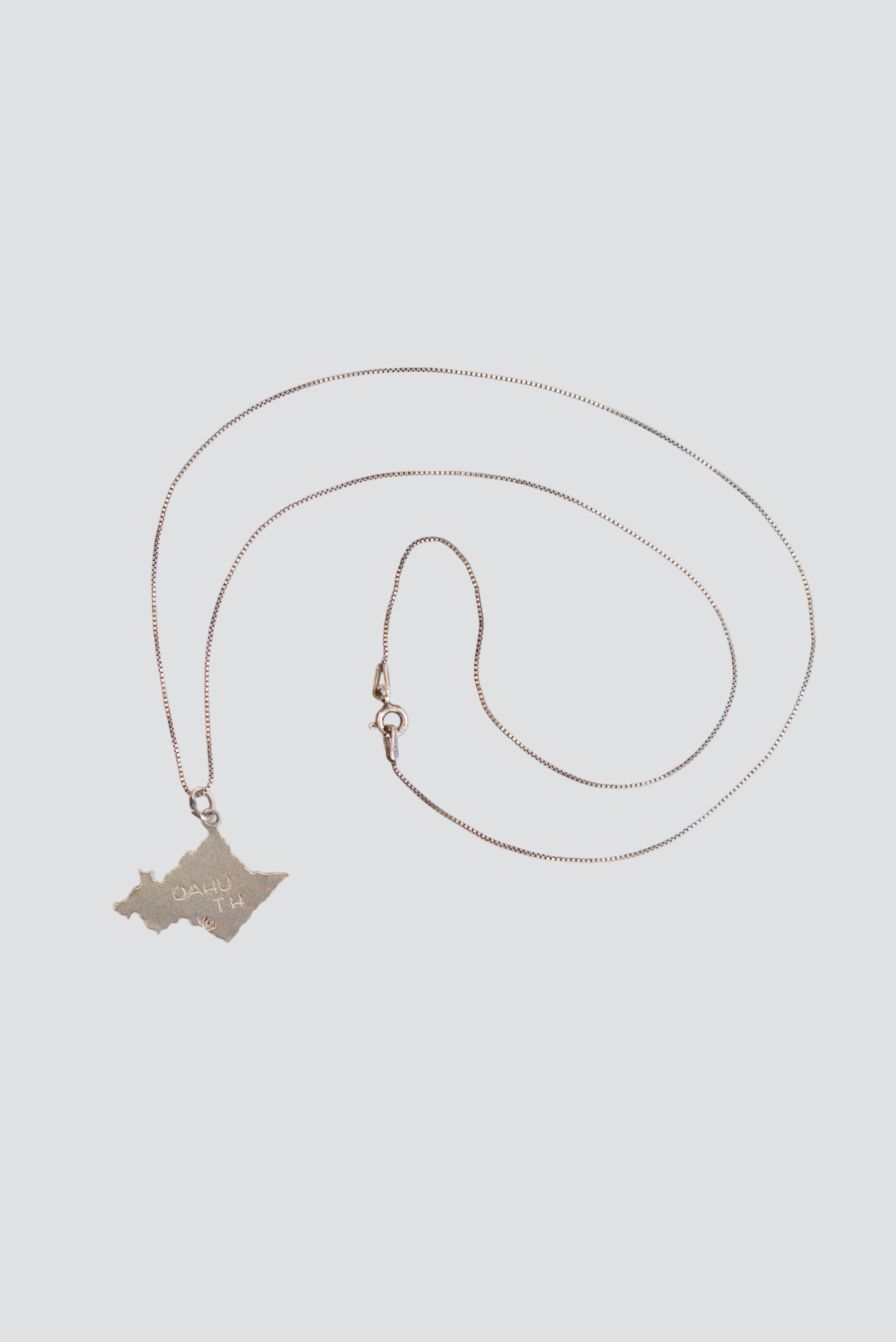 Silver Oahu Necklace