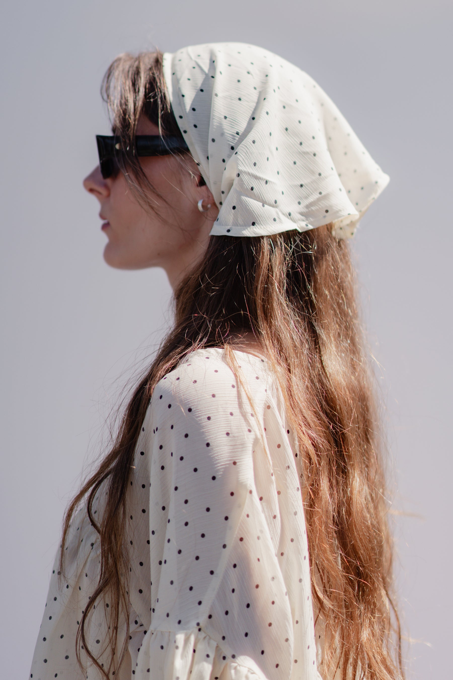 Polka Dot Camano Top