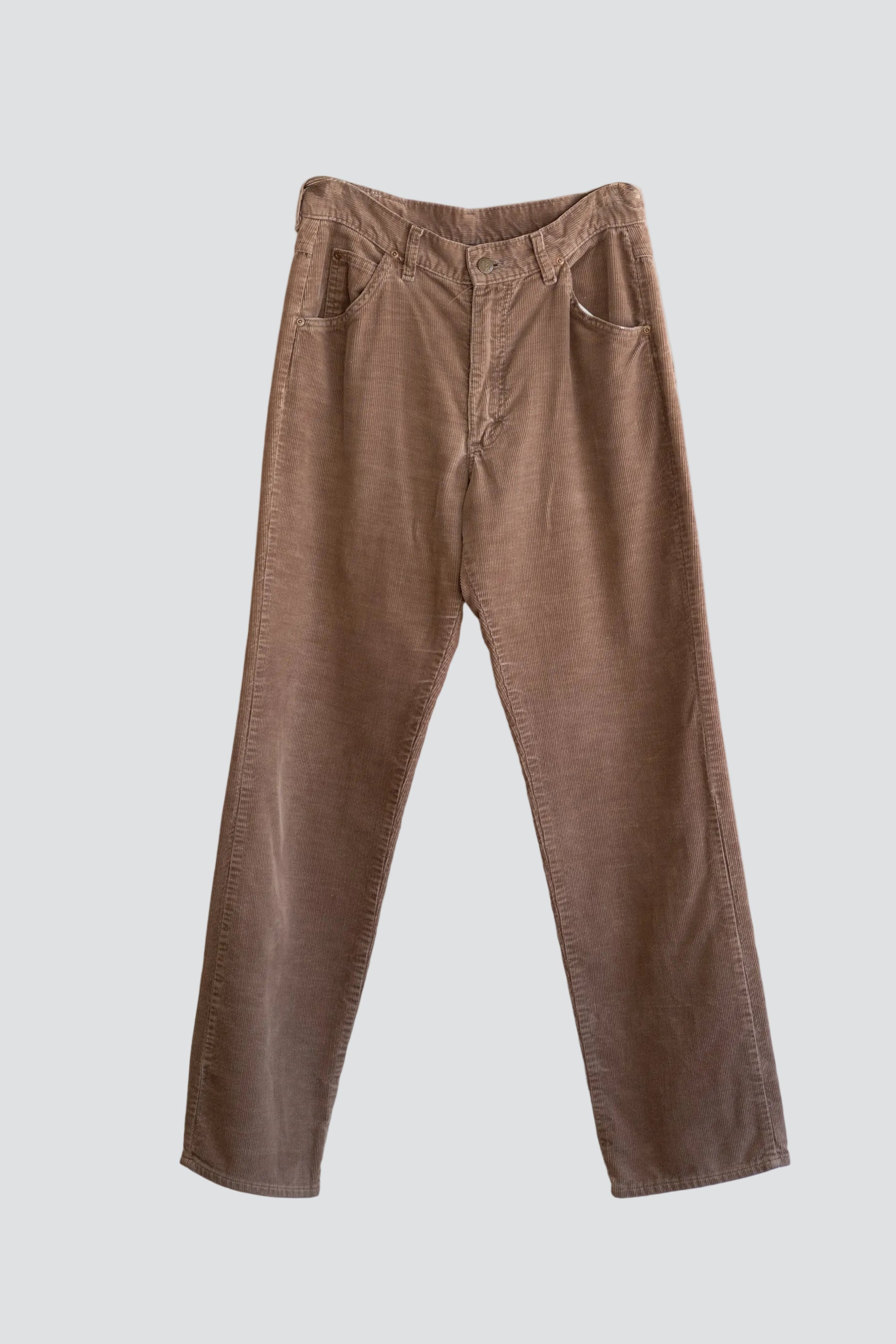 Tan Cord Lee Pant