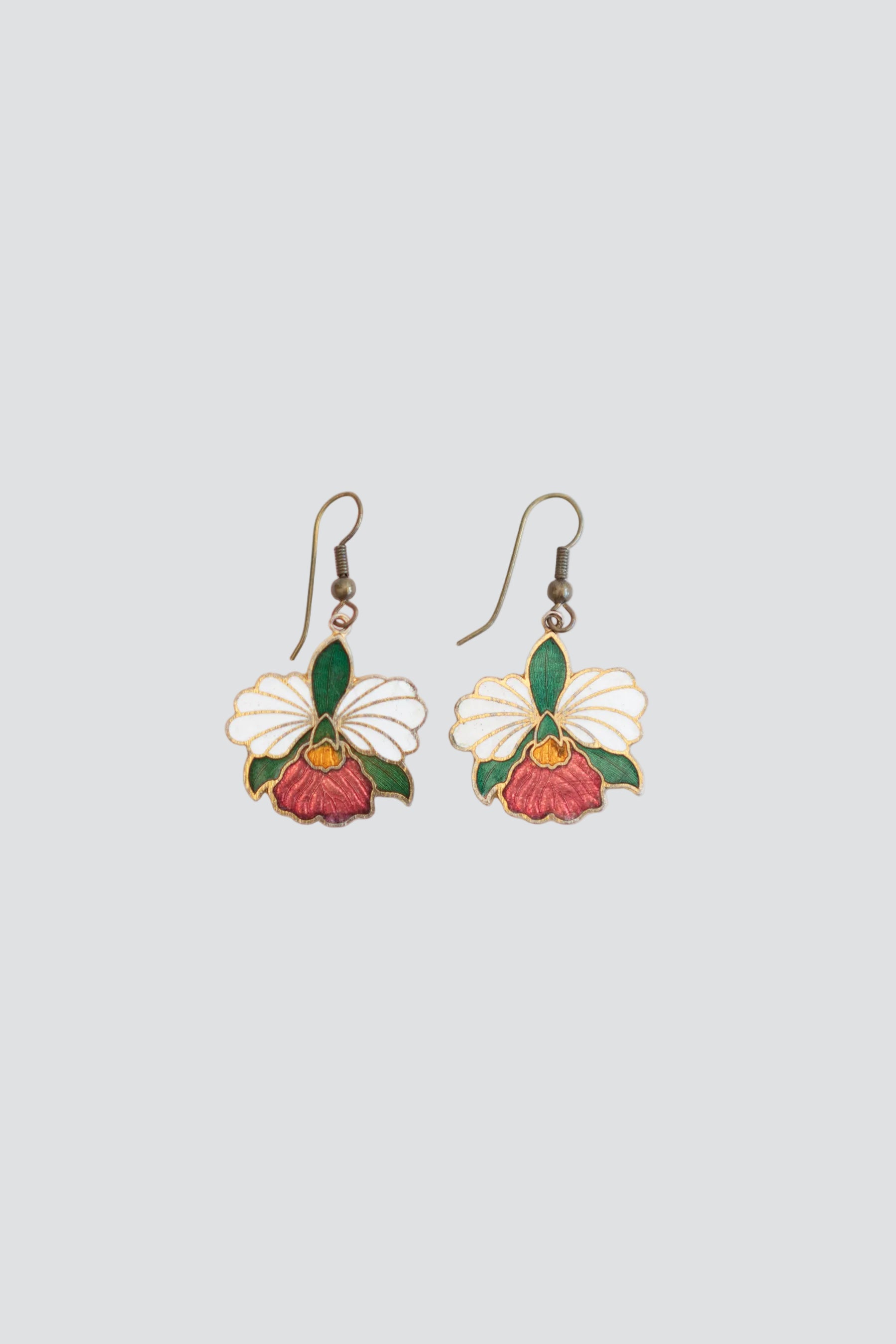 Hibiscus Flower Earrings