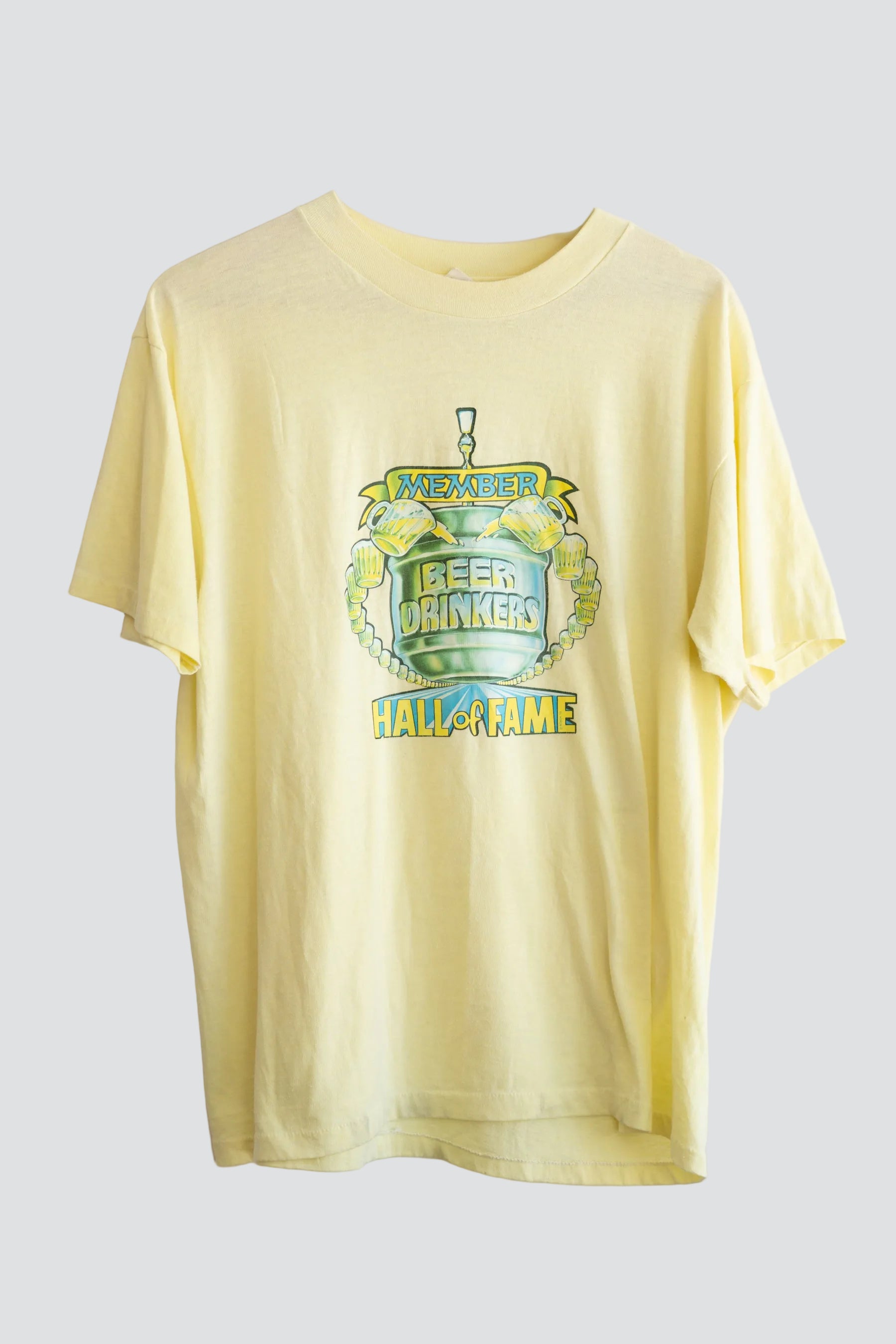 Yellow Beer Drinker Tee