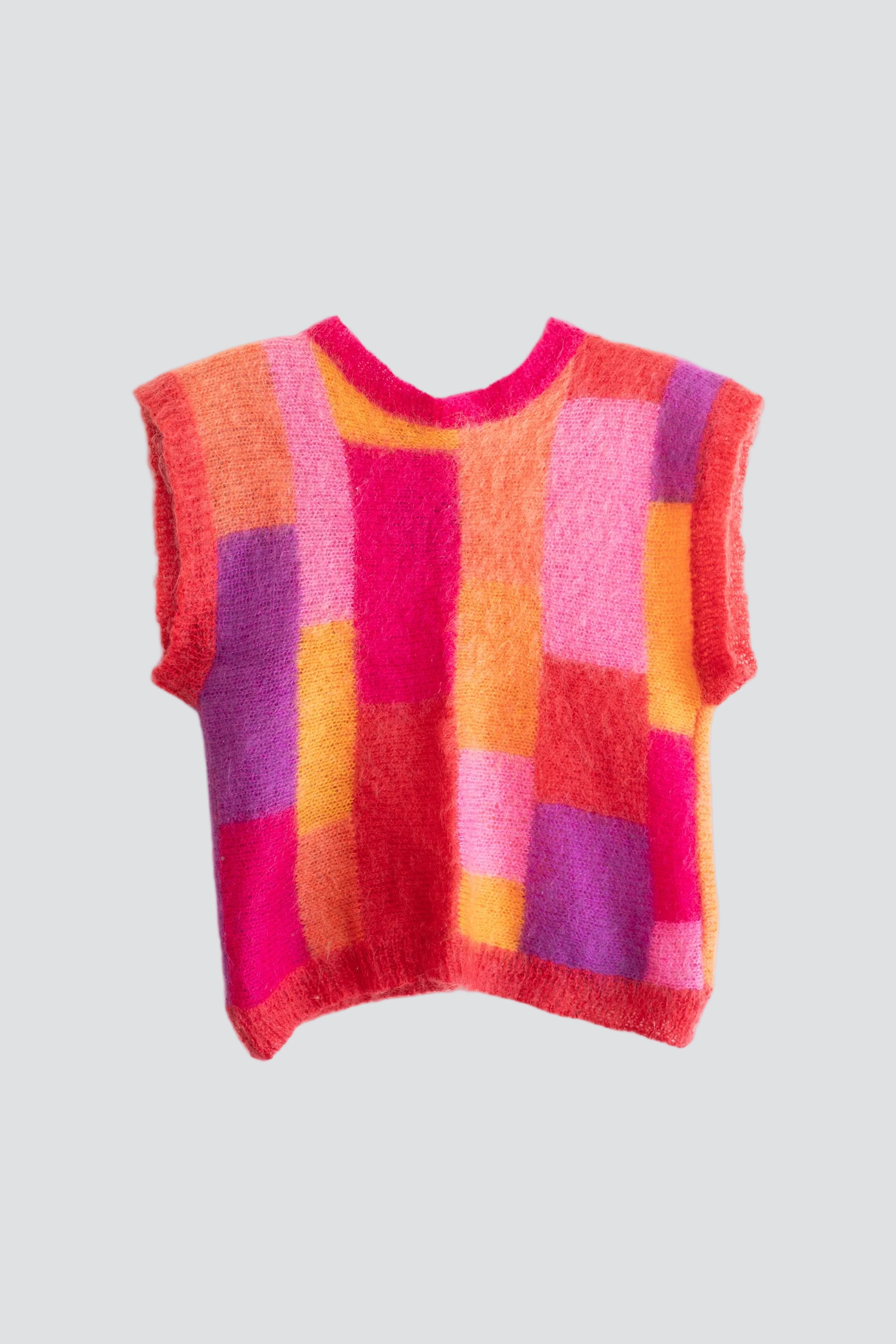 Colorblock Sweater Vest