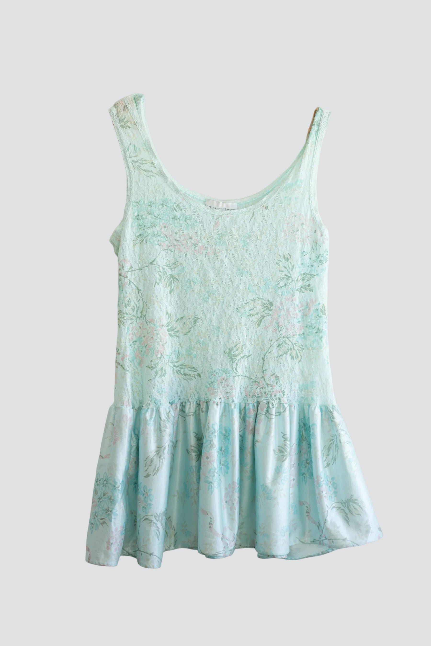 Romantic Court Floral Mini Dress